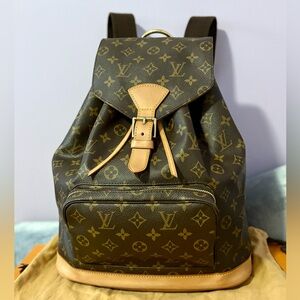 Louis Vuitton Montsouris GM backpack
